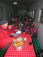 Cena alla Old Moses Hut 